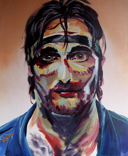 Acrylique sur toile 80cmX100cm