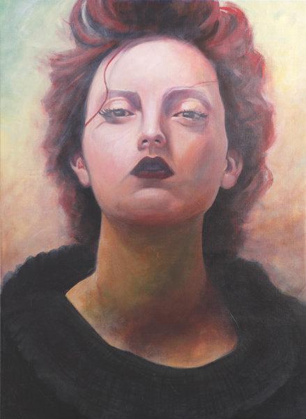 La nouvelle Mona Lisa_Acrylique sur Toile_100x140cm