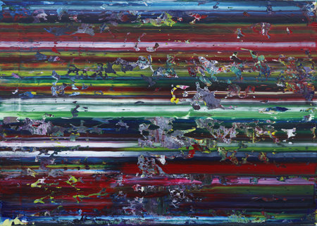 Stripe 4_116x81 cm_Acrylique sur toile