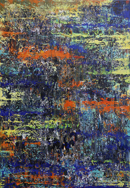 G&eacute;n&eacute;rosit&eacute; II_2013_80X100_ Acrylique sur toile