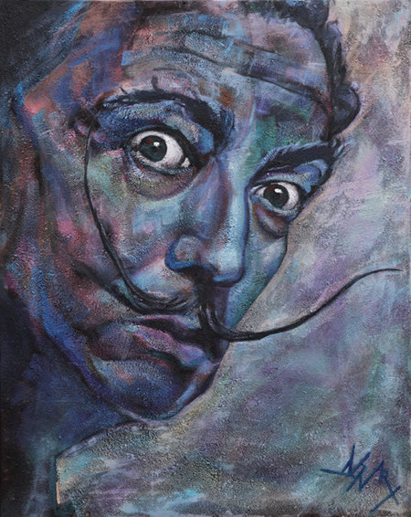 Dali_80x100cm_Acrylique sur toile