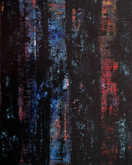 Stripe 14_80x100 cm_Acrylique sur toile