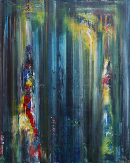 Stripe 11_80x100 cm_Acrylique sur toile