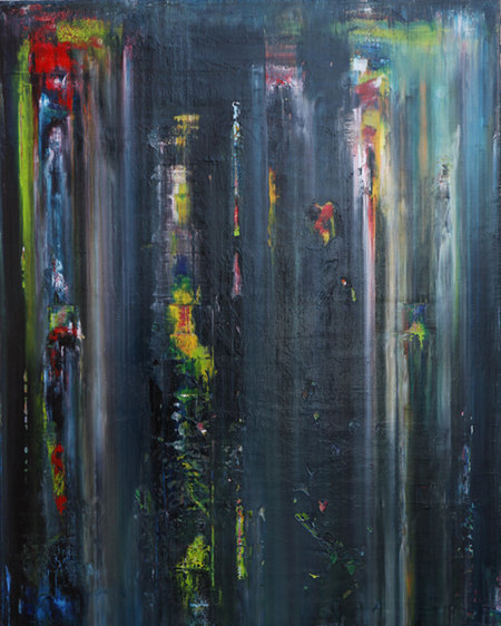 Stripe 12_80x100 cm_Acrylique sur toile