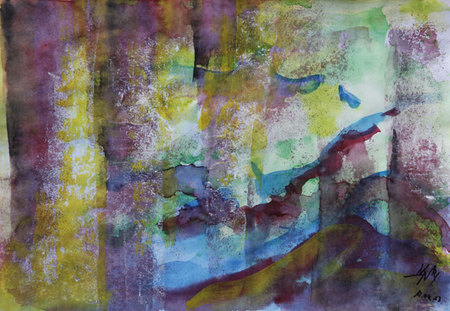 Composition_aquarelle et autres_mars 2013