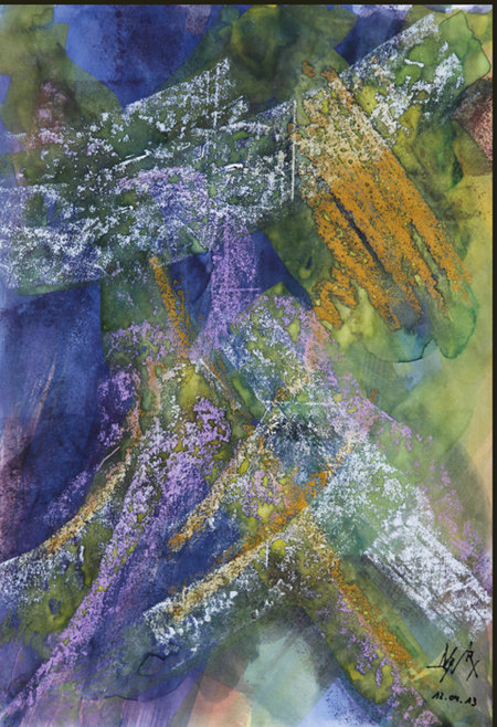 Composition_aquarelle et autres_mars 2013
