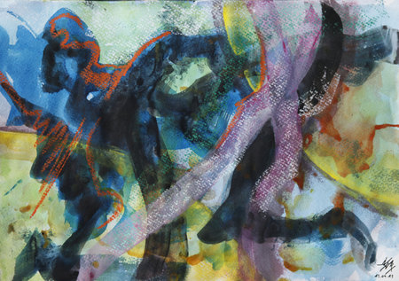 Composition_aquarelle et autres_mars 2013